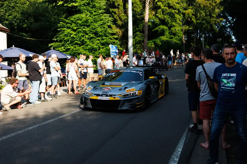 אאודי R8 GT3 בספא