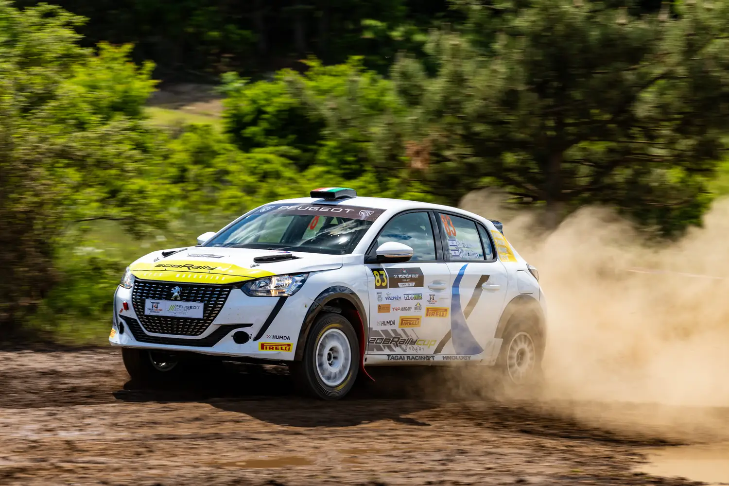 פיג'ו 208 Rally4 בראלי וספרם, הונגריה